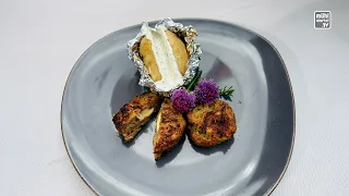 Cooking with Elfriede: "Grilled Stuffed Meat Patties"