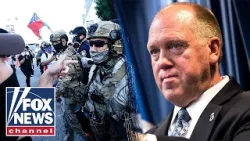 Homan FIRES BACK as Dems demand ICE agents remove masks