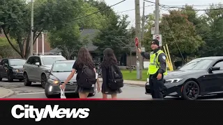Crossing guard reinstated at dangerous Montreal West intersection