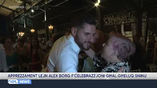 Appreciation for Alex Borg at his birthday celebration
