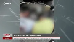 Acidente de moto em Abreu: caminhão passa por cima de casal na BR-101 | #NovaGeral Acidente de moto em Abreu: caminhão passa por cima de casal na BR-101 | #NovaGeral