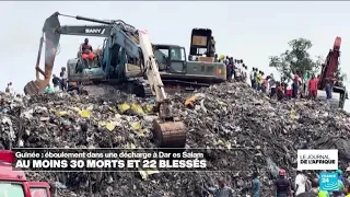 Guinée : au moins 30 morts et 22 blessés dans l'éboulement d'une décharge • FRANCE 24