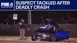 Свидетель обезвредил подозреваемого, убегавшего с места смертельной аварии. Свидетель обезвредил подозреваемого, убегавшего с места смертельной аварии.