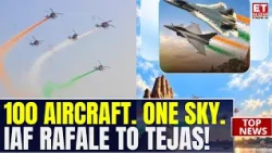 Rafale, Su-30MKI, Tejas, Prachand: IAF Showcases Air Power Over The Ganga | PM Modi At Namo Ghat