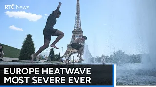 Record heatwave unequivocally result of climate change | RTÉ News