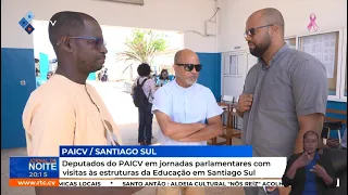 PAICV deputies hold parliamentary sessions with visits to educational facilities in South Santiago