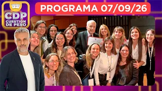 CUESTIÓN DE PESO - PROGRAMA 07/09/26