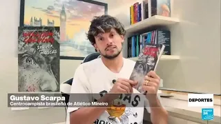 El futbolista Gustavo Scarpa sorprende como crítico literario en Brasil • FRANCE 24 Español