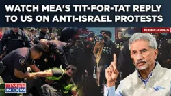 MEA's Savage Reply Wins Applause As Tensions Grip Top US Universities Amid Pro-Palestine Protests