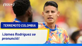 James Rodríguez speaks out and explains how he will help those affected by the earthquake in Colo...