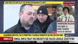Oameni revoltați pentru taxele mărite și de 30 de ori