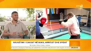 Viktor Cakiqi - boksier - Mirëmëngjesi Kosovë 10.08.2026