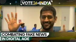 India Elections 2024: Old image of MS Dhoni shared with false claim | WION News