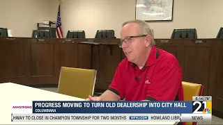 Progress moving to turn old auto dealership into Columbiana City Hall