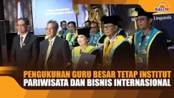 INAUGURATION OF PROFESSOR AT THE INSTITUTE OF TOURISM AND INTERNATIONAL BUSINESS