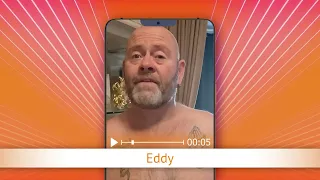 TV Oranje app video message - Eddy