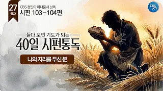 [Day 27] Psalms 103–104 | 40-Day Psalm Reading: Listening Becomes Prayer