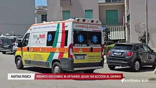 AUGUST 02, 2026 - MARTINA FRANCA (TA) - EMERGENCY ROOM STRUGGLING, NEARLY 150 ADMISSIONS PER DAY