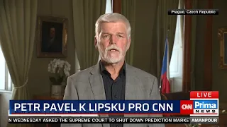 Pavel v americké CNN varoval před Ruskem: Chce v Evropě zasít nedůvěru a rozdělit spojence