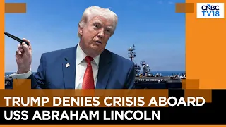 President Trump Dismisses Concerns Over USS Abraham Lincoln Crew Conditions | 250+ Days At Sea |N18G