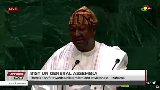 President Mahama's Full Speech at the 81st UN General Assembly
