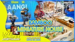 Miniature Bamboo Stick House!