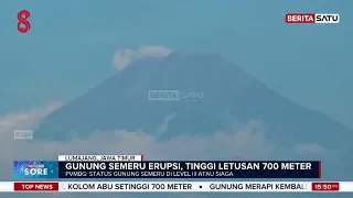 Erupsi Semeru Memanas! Kolom Abu 700 Meter Mengarah ke Utara #Beritasatu