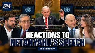 What was the message of Netanyahu's speech to the UN?