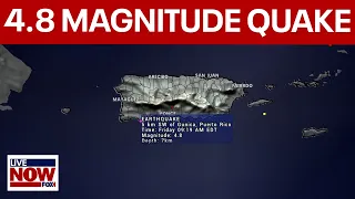 4.8 magnitude earthquake shakes Puerto Rico