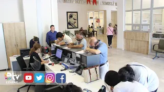 UZUNKÖPRÜ BELEDİYESİ İSTİHDAM OFİSİ’NE YOĞUN İLGİ
