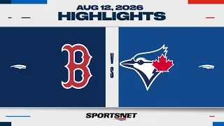 MLB Highlights | Red Sox vs. Blue Jays - August 12, 2026