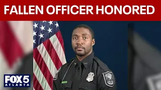 DeKalb honors officer killed in CDC shooting 1 year later | FOX 5 News