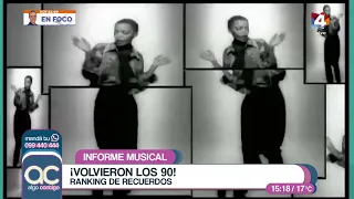 The 90s are back! Musical ranking of the songs that defined an era