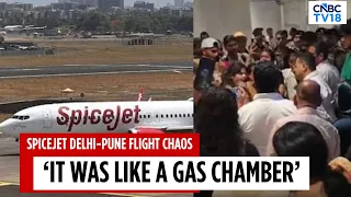SpiceJet Delhi-Pune Flight Chaos: Passengers Describe Harrowing Cabin Ordeal | N18V