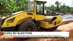 Ejisu By-Election: Gov't intensifies road construction in Ejisu as April 30 beckons -Adom TV Evening