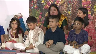 Bhagwat Geeta Recitation & Bhajan Sandhya held at Long Mountain