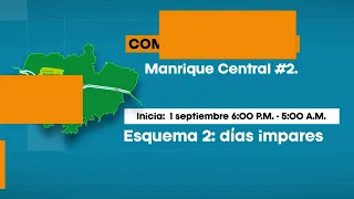 Water rationing in Medellín: see the schedule and the neighborhoods with service cuts by day