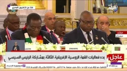كلمة الرئيس الروسي بوتين خلال الجلسة العامة للقمة الروسية الأفريقية الثالثة