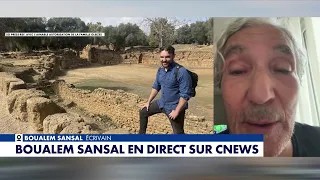 Boualem Sansal: "It feels like the regime is playing games with Christophe Gleizes' life"