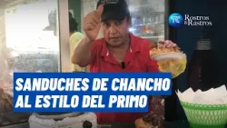 El marketing de "El Primo" con sus sanduches de chancho, en Guayaquil