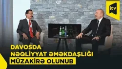 Prezident İlham Əliyev Davosda “DP World” şirkətlər qrupunun sədri və icraçı direktoru ilə görüşüb
