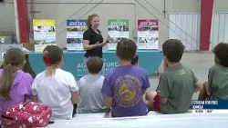 Lincoln students get hands-on lesson in agriculture at ag literacy festival