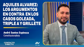 Aquiles Alvarez: Los Frentes Abiertos - Entrevista con André Santos Espinoza | Contacto Directo