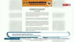15 OKT 2026 - BTH - KBS UMUM PERTUKARAN PORTFOLIO: ARRIFIN TERAJUI MSN, JEFRI PESURUHJAYA SUKAN