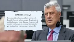 Thaçi: Besoj te drejtësia! Ish-presidenti i Kosovës tregon për mangësitë në procesin e gjykimit