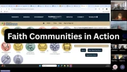 Faith Communities in Action (FCIA): Jan. 20 Network Meeting Faith Communities in Action (FCIA): Jan. 20 Network Meeting