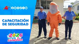 🚒 Bomberos de Nicaragua se capacitan para atender incidentes con sustancias peligrosas