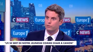 Gabriel Attal : «LFI se sert de la jeunesse comme de la chair à canon politique»