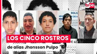 Jhonsson Pulpo: The five faces of the Los Pulpos ringleader to evade justice