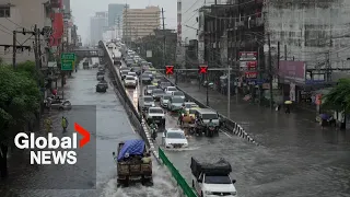 "I was shocked": Widespread flooding hits Bangkok after 24 hours of rain
